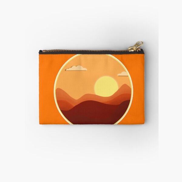 Item preview, Sahara Desert Scene with Sand Dunes and Mountains during Sunset designed and sold by Rachels-Hue.