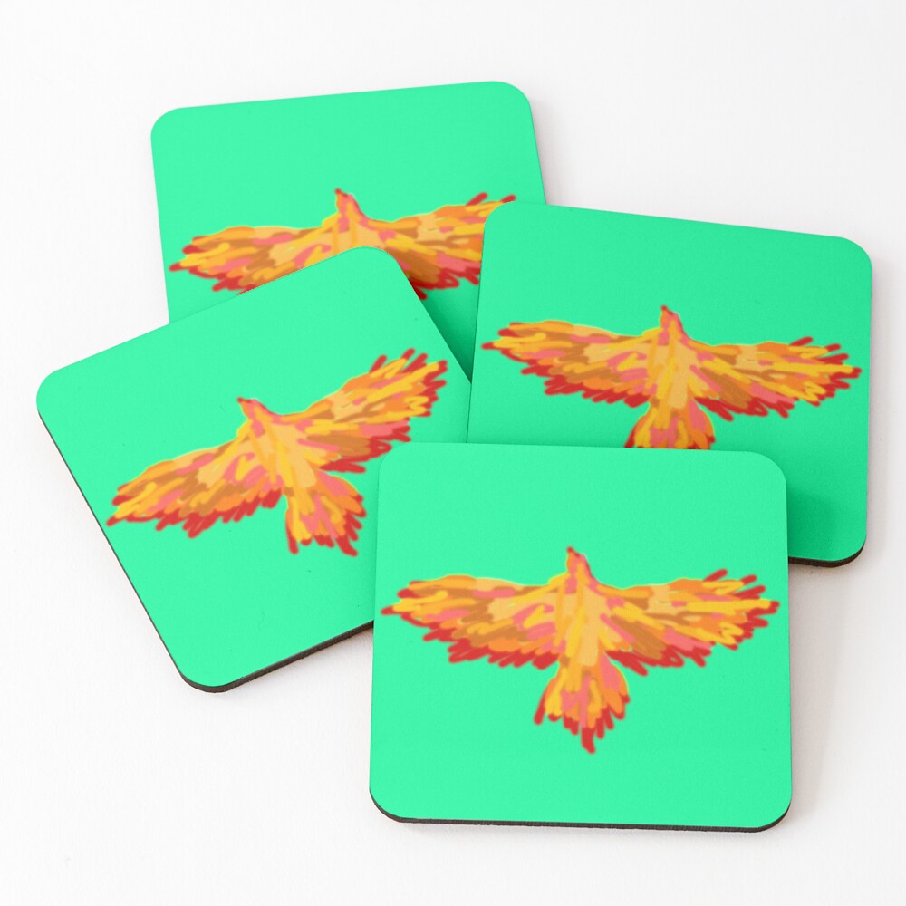 Item preview, Coasters (Set of 4) designed and sold by BisonDraw.