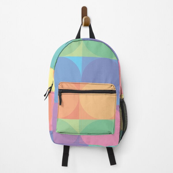 Item preview, Pastel Rainbow Color Blocks and Circles designed and sold by SeaStories88.