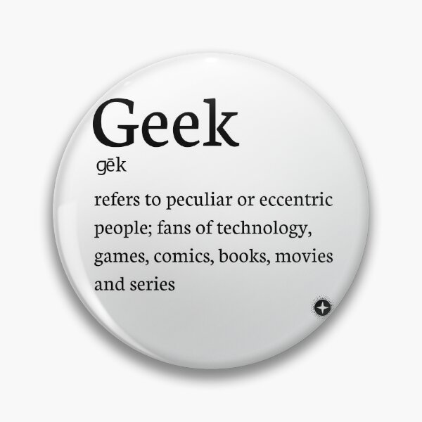 Item preview, Geek designed and sold by One-Up-Geek.