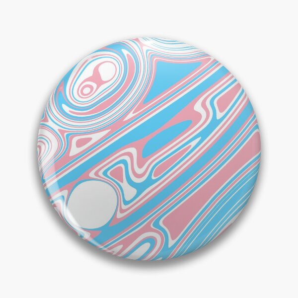 Item preview, Trans Pride "Liquid Spill" Flag designed and sold by Cabled Creature.