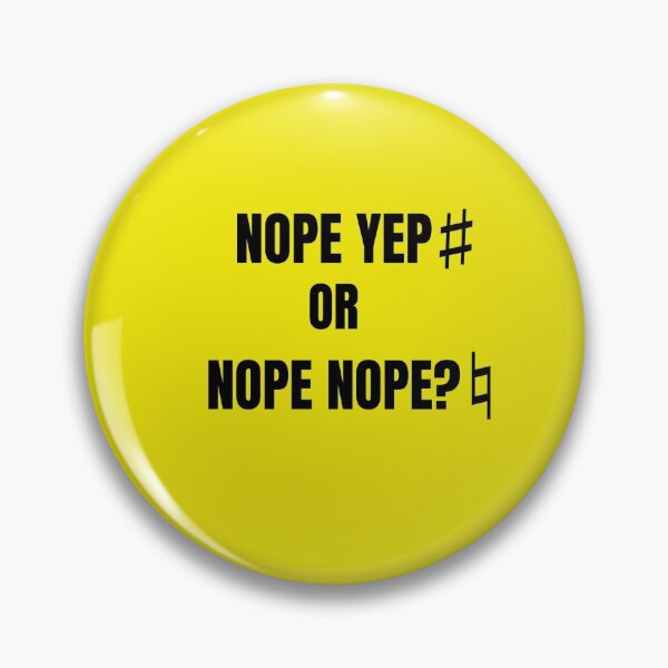 Item preview, "Nope Yes Or Nope Nope?" Music Band Orchestra Percussion Piano  designed and sold by musicmusicpin.