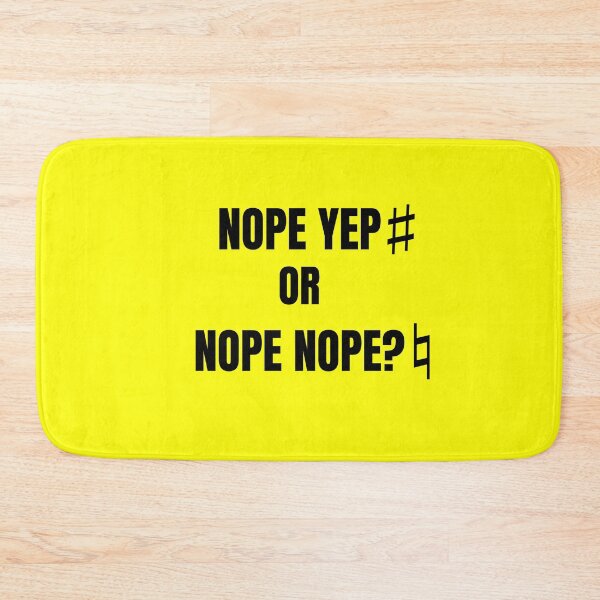 Item preview, "Nope Yes Or Nope Nope?" Music Band Orchestra Percussion Piano  designed and sold by musicmusicpin.