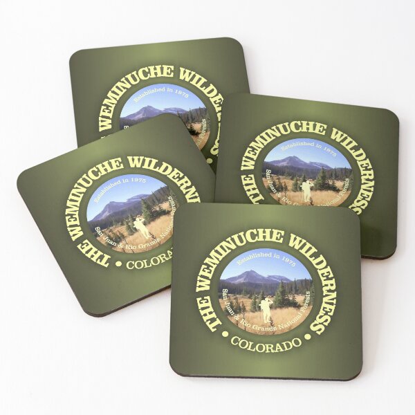 Item preview, Weminuche Wilderness (WA) designed and sold by curranmorgan.