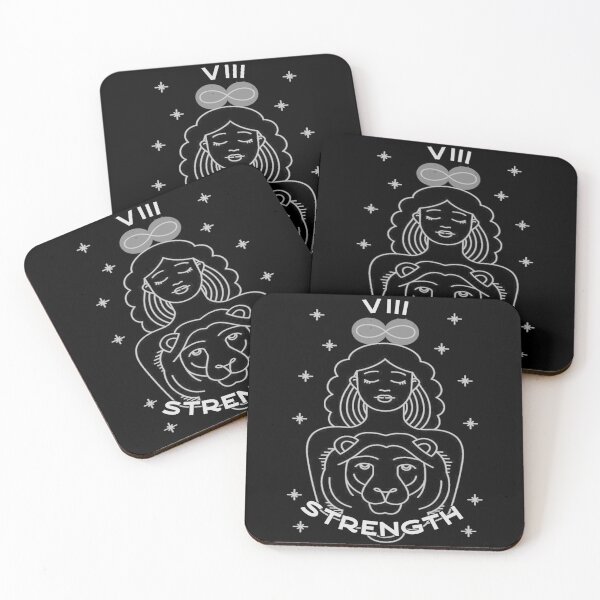 Item preview, Strength Tarot Card - Major Arcana designed and sold by Coder-T.
