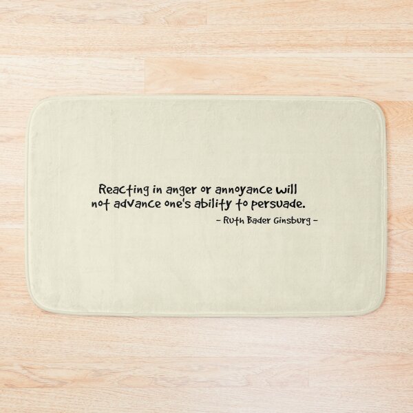 Item preview, Reacting in Anger Or Annoyance Will Not Advance One's Ability to Persuads designed and sold by kindxinn.