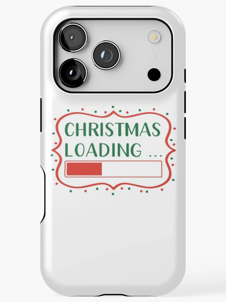 Thumbnail 1 of 4, iPhone Case, Christmas Loading designed and sold by OLD SARGE CLOTHING COMPANY.