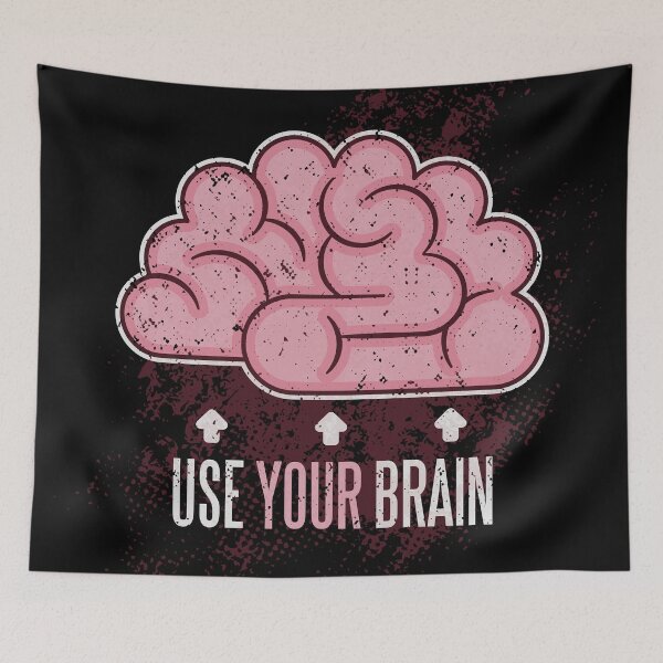 Item preview, Use your brain designed and sold by infleims.