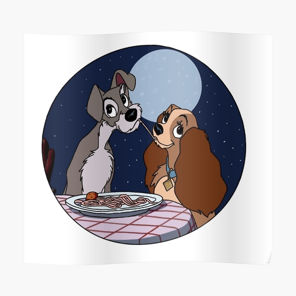 La Belle Et Le Clochard Dessin Facile Gourde « la belle et le Clochard », par RodrigoDesigner | Redbubble