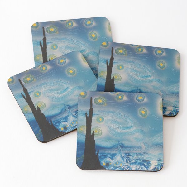 Item preview, My starry night original painting designed and sold by edwardtiptonart.