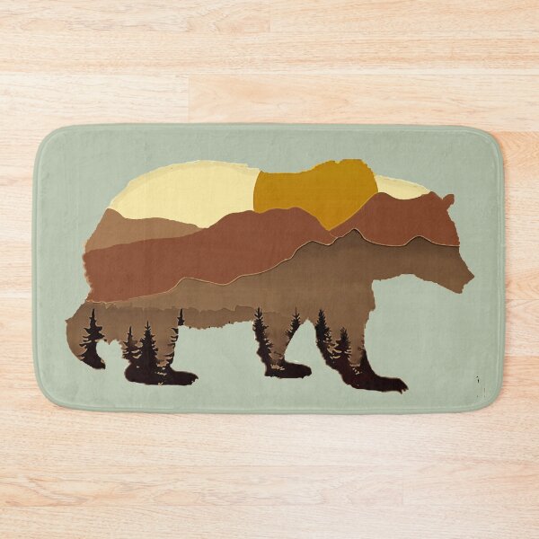 Item preview, mountain bear designed and sold by THE AMERICAN TEEVANGELIST.