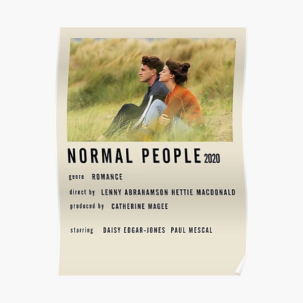 Normal People Poster Poster