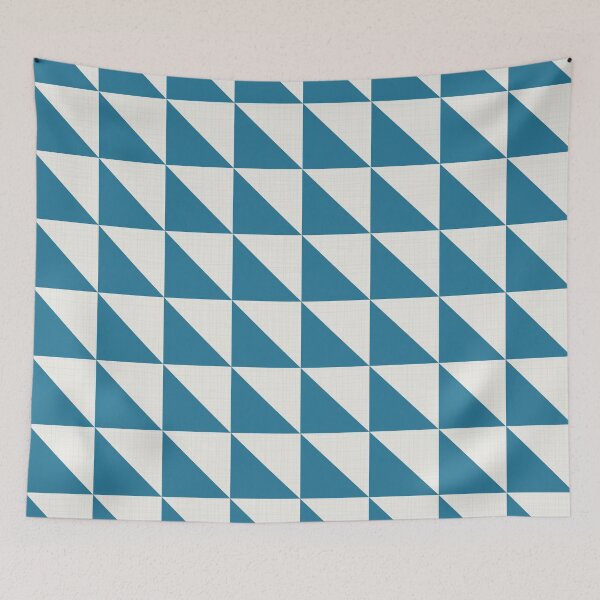 Item preview, Blue Triangles designed and sold by TheOrangeCactus.