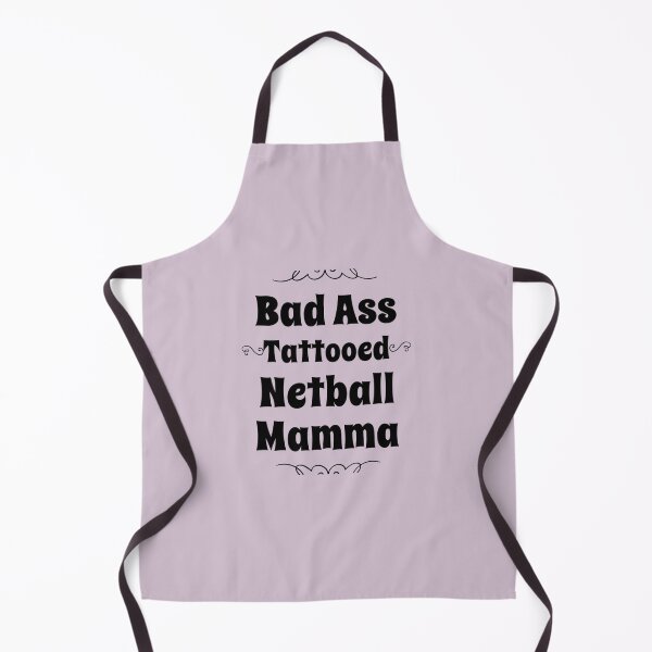 Item preview, Bad Ass Tattooed Netball Mamma designed and sold by PetitePeche.