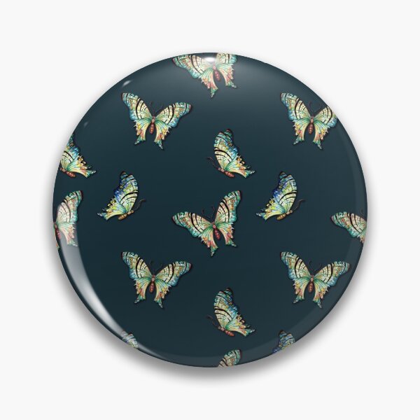 Artikelvorschau, Watercolor Butterflies onTeal Green entworfen und verkauft von Sharon Schwalbe.