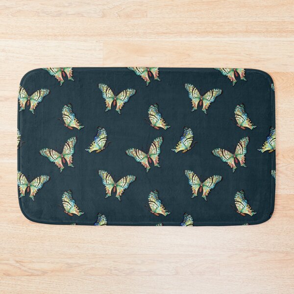 Item preview, Watercolor Butterflies onTeal Green designed and sold by Sharon Schwalbe.
