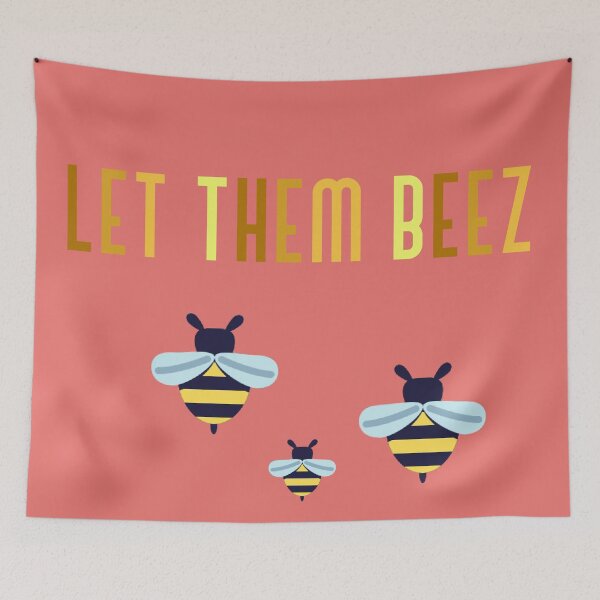 Item preview, Let the beez written with bees designed and sold by Aura-E.