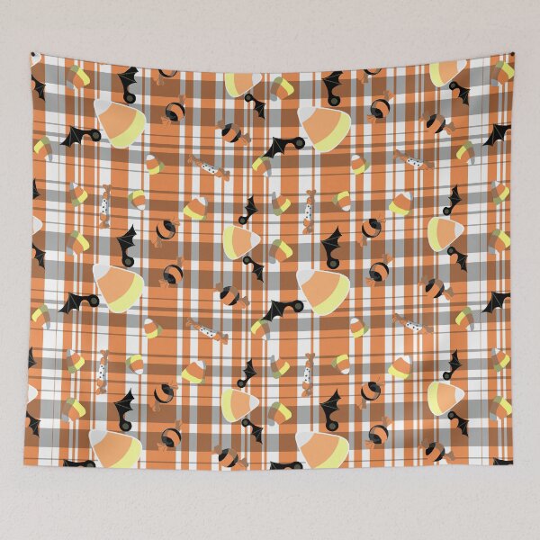 Item preview, Trick OR Treat Plaid designed and sold by kmdart.