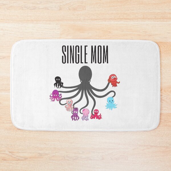 Item preview, Octopus Lover - Single Mom designed and sold by Achidesign.