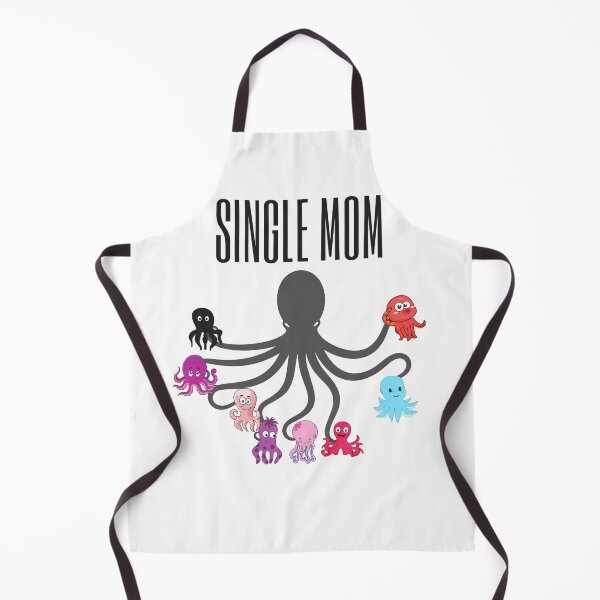 Item preview, Octopus Lover - Single Mom designed and sold by Achidesign.