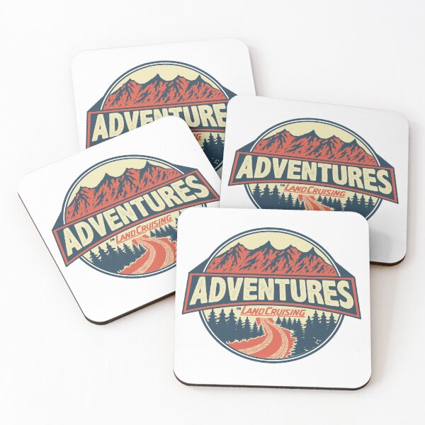 Item preview, Adventures In Land Cruising Badge designed and sold by adventures503.