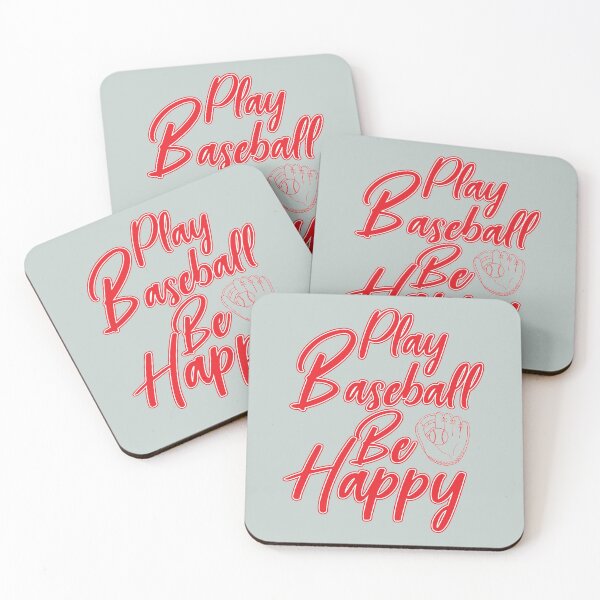 Item preview, Play baseball be happy  - Awesome Baseball lover Gift designed and sold by Teenation9.