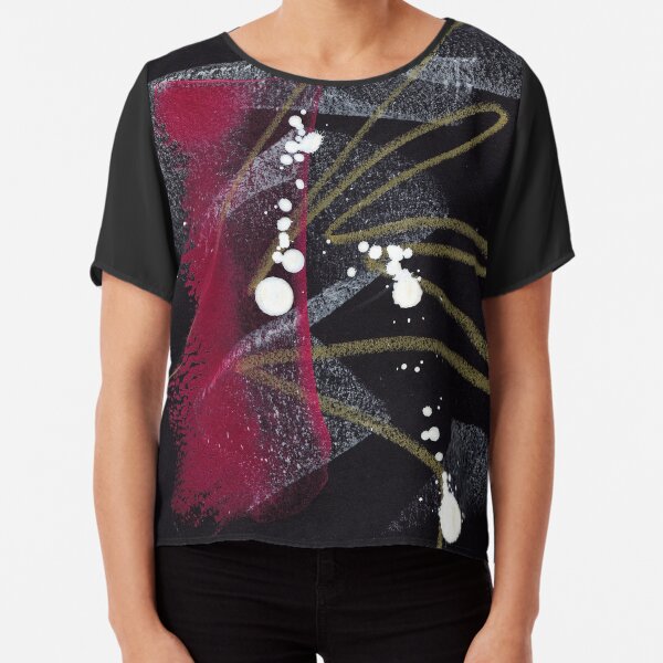 Effusing Gratitude Chiffon Top