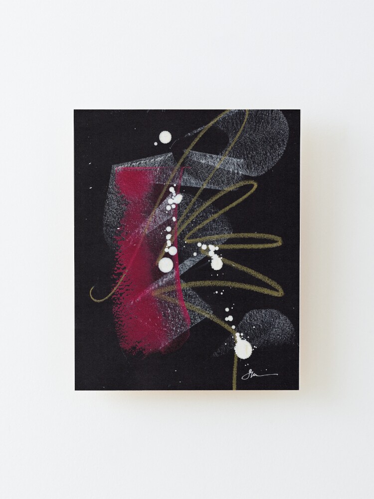 Alternate view of Effusing Gratitude Mounted Print