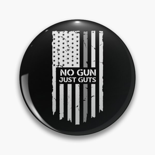 Item preview, No Guns Just Guts Corrections Officer designed and sold by TrendJunky.