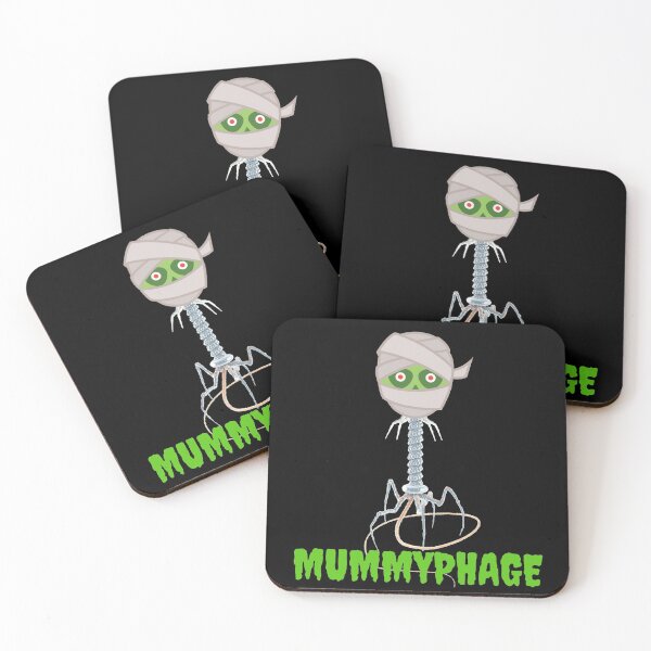 Item preview, MEDICAL LABORATORY SCIENTIST HALLOWEEN MUMMY PHAGE FUNNY BACTERIOPHAGES  designed and sold by Hippiesole.
