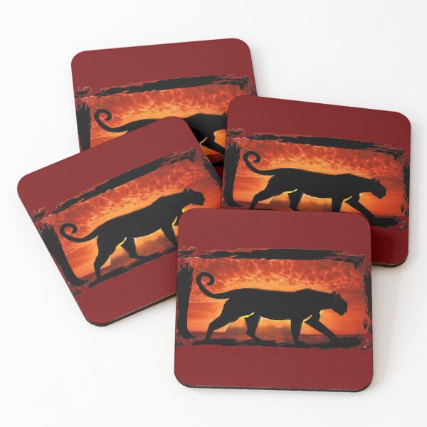 Item preview, sunset panther designed and sold by THE AMERICAN TEEVANGELIST.