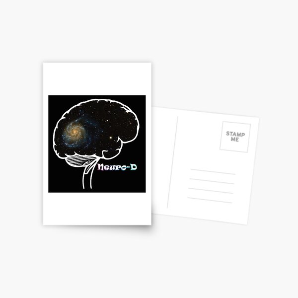 NeuroGalaxy Dark Postcard
