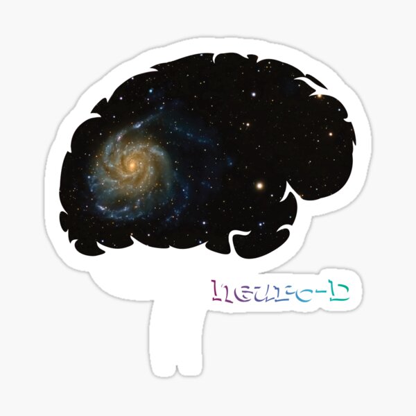 NeuroGalaxy Dark Sticker