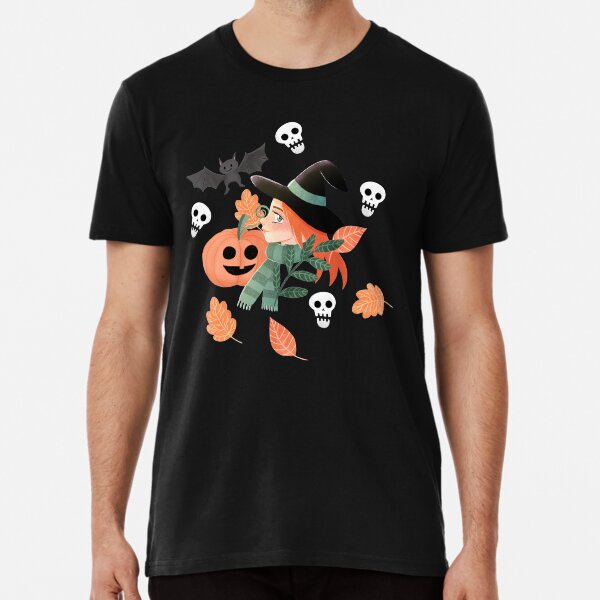 Halloween Hexe Premium T-Shirt
