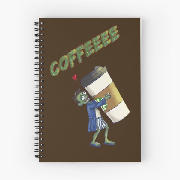 Item preview, coffee zombie designed and sold by BlobbyLobby.