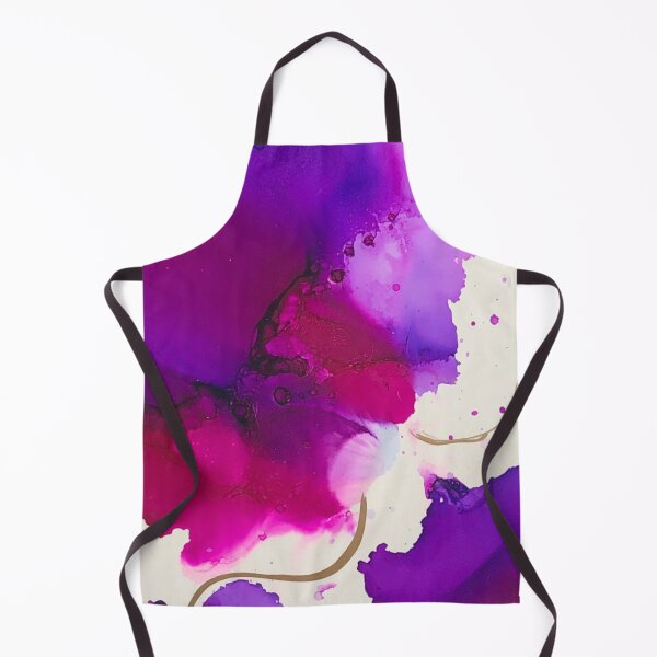 Item preview, Purple Fuchsia Petals Alcohol Ink designed and sold by Artfully Abstracted.