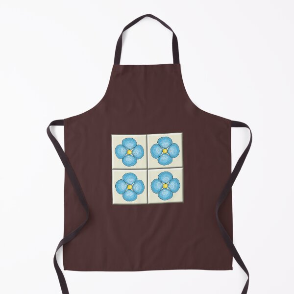 Item preview, Blue Cretaceous Clam Flower Tiles designed and sold by kelseywinsor.