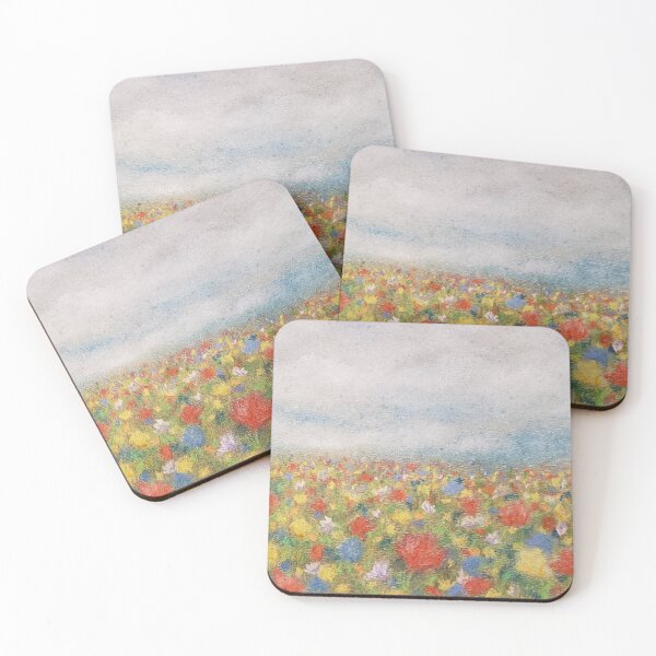 Item preview, Flower Field Before Storm designed and sold by MacKenna Weakland.
