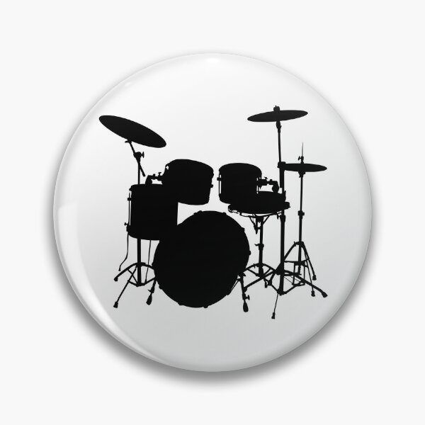 Item preview, Drums Musical Instrument Drums Music Simple Shadow designed and sold by RoJor.