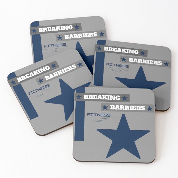 Item preview, BREAKING BARRIERS, GYM, WORKOUT (OR) designed and sold by Tru-Intuit.