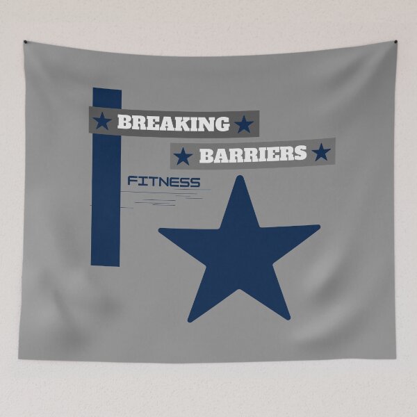 Item preview, BREAKING BARRIERS, GYM, WORKOUT (OR) designed and sold by Tru-Intuit.