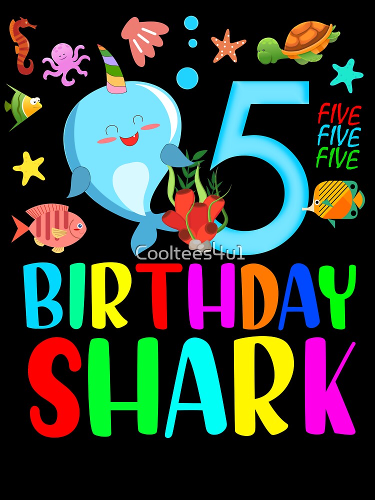 Kids Baby Cute Shark Birthday Boy 2 Year Old Gift - Doo Doo Doo T-Shirt Kids Baby Cute Shark Birthday Boy 2 Year Old Gift - Doo Doo Doo T-Shirt