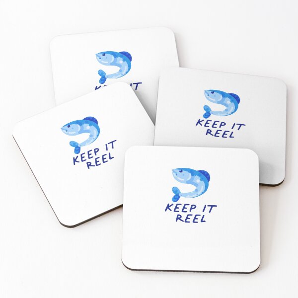 Item preview, Keep It Reel Fish Joke Fishing Camping designed and sold by thefrshmachine.