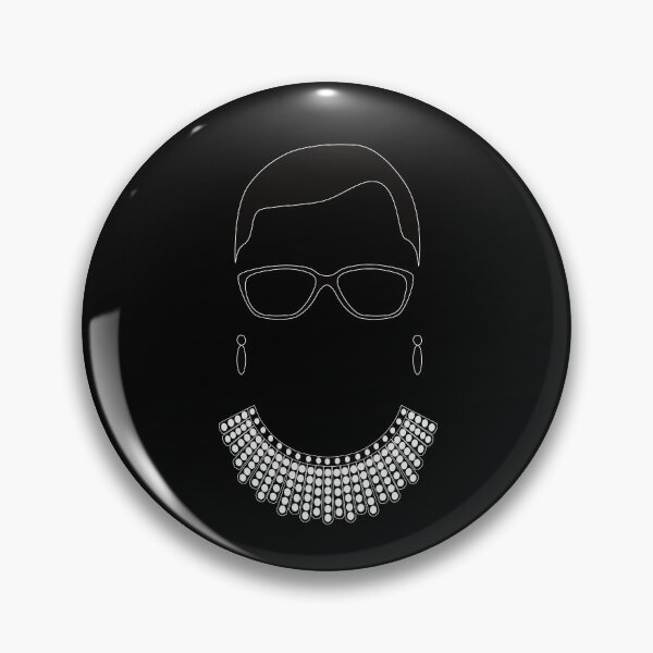 Item preview, Ruth Bader Ginsburg portrait designed and sold by ReluctantChickn.