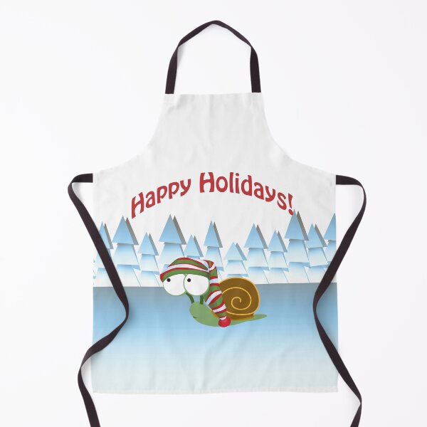 Item preview, Happy Holidays! Winter Snail designed and sold by Hedgie Designs.