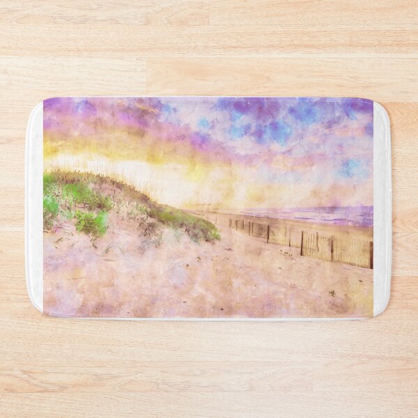 Item preview, Peaceful Sunset Over an Empty Beach in Nags Head, Outer Banks, North Carolina designed and sold by Greg Hess.