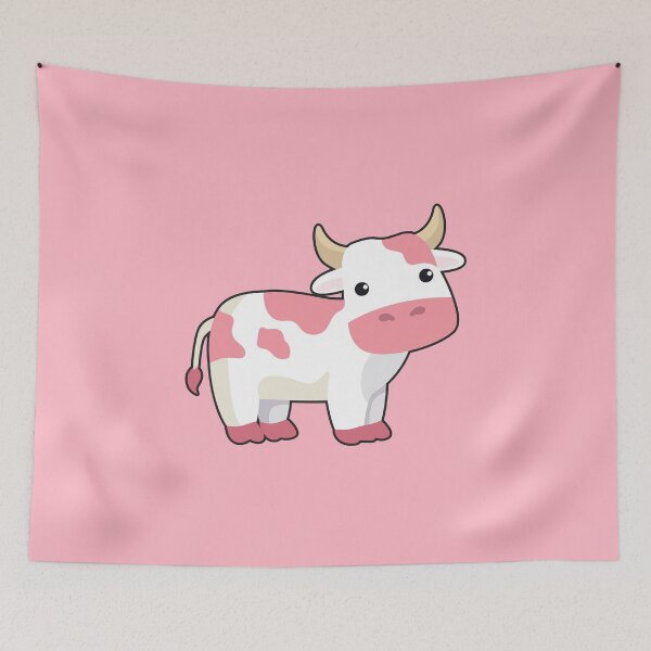Aperçu de l'œuvre Vache fraise créée et vendue par ZodesignArt.
