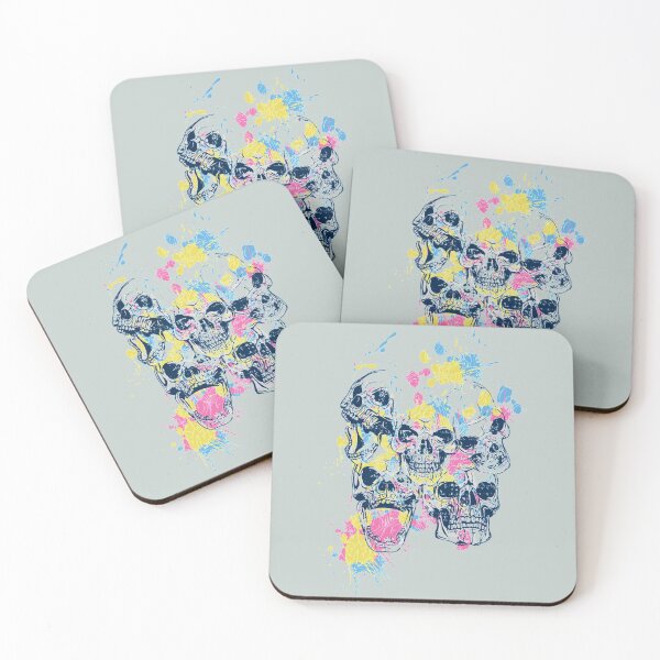Item preview, Colorful skulls - Awesome skull lover Gift designed and sold by Teenation9.
