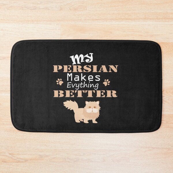 Item preview, Makes everything Better Essential T-Shirt, Persian lover, Gift Idea, funny cats saying, cute cat top ladies shirt birthday  kitten meow. designed and sold by Geeks-Design.