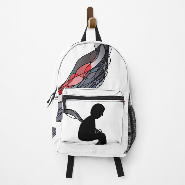 Item preview, Stylized person alone with the moon designed and sold by Aura-E.